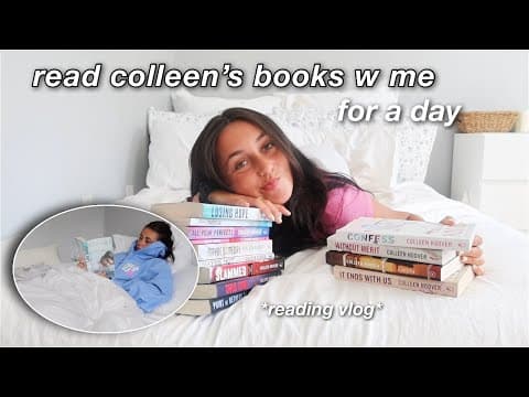 i read only colleen hoover for a day | reading vlog *spoiler free* thumbnail