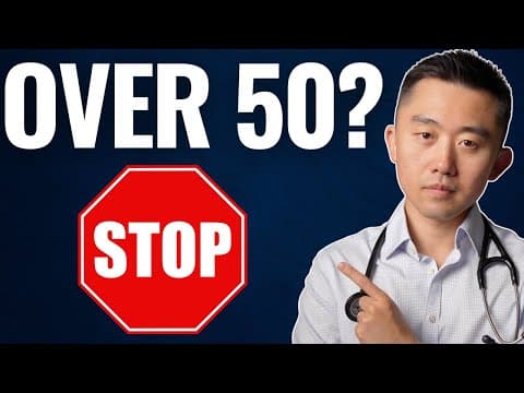 Do NOT Make These Mistakes If You're Over 50 | Dangerous Health Pitfalls thumbnail