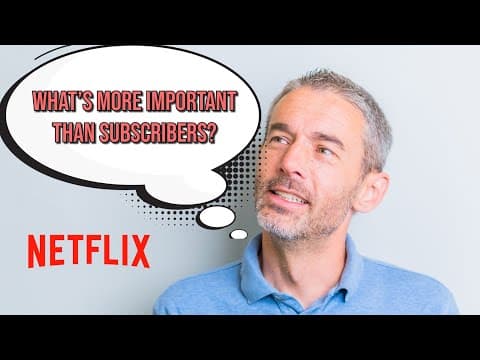 Netflix Management: What Will Matter More Than Subscriber Growth Moving Forward? thumbnail