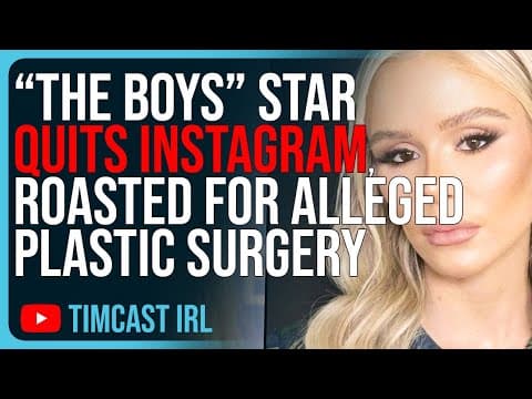 “The Boys” Star QUITS INSTAGRAM After Getting ROASTED Over Alleged Plastic Surgery thumbnail