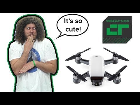 DJI's Cute $499 Spark Drone | Crunch Report thumbnail