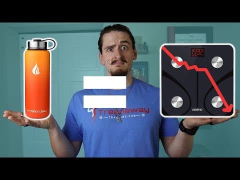 Drinking more water=Weight loss? thumbnail