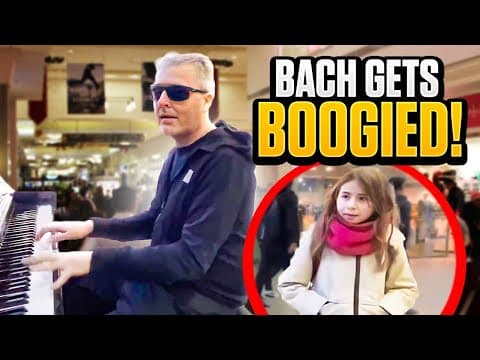Little Girl Is Mesmerized By Crazy Version of J.S. Bach thumbnail