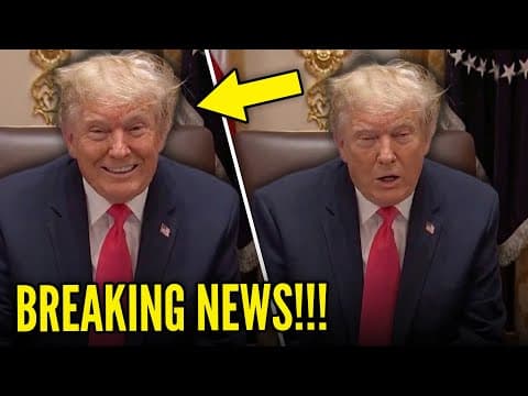 WH PANICS: Trump FORGETS WHERE HE IS… then FALLS ASLEEP thumbnail