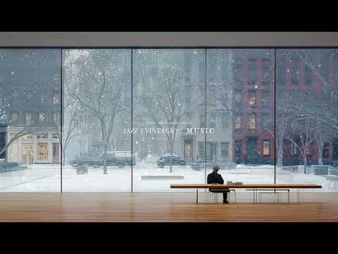 [playlist] 카페 창가에 앉아, 눈 내리는 거리를 바라보며 | JazzVintage92 · Winter Notes thumbnail