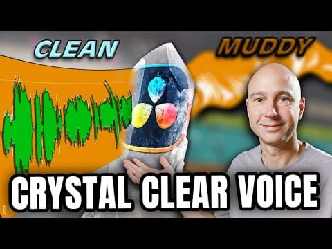 DaVinci Resolve 20 Audio – Clean Up Dialogue & Add Clarity (Beginner Tutorial) thumbnail