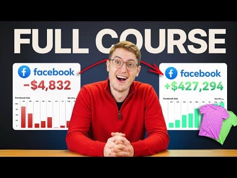 Facebook Ads for Print on Demand - Beginner to EXPERT thumbnail