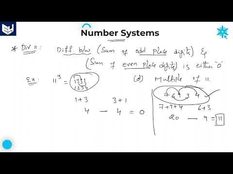 Number System | Divisibility rules - 2 | Aptitude | Part- 04 | Bharath Kumar thumbnail