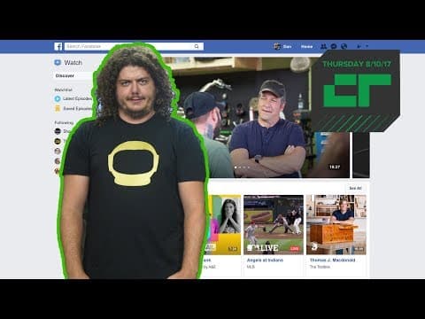Facebook Launches 'Watch' for Original Shows | Crunch Report thumbnail