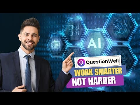 AI Teaching Magic: Generate Questions Instantly with QuestionWell! thumbnail