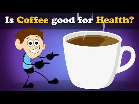 Is Coffee good for Health? + more videos | #aumsum #kids #science #education #children thumbnail