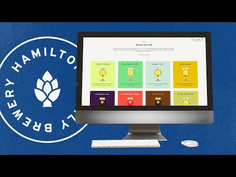 Top 4 Webflow Tips – Building A Brand, Website Tutorial thumbnail
