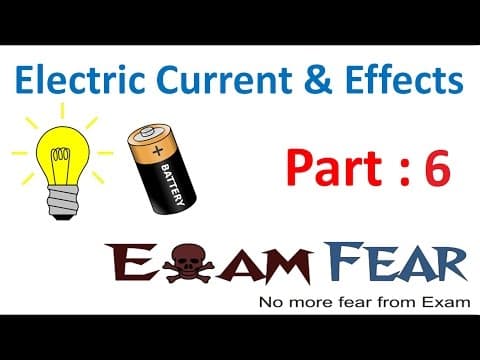 Physics Electric Current & Circuits Part 6 (Filament of Bulb) Class 7 VII thumbnail