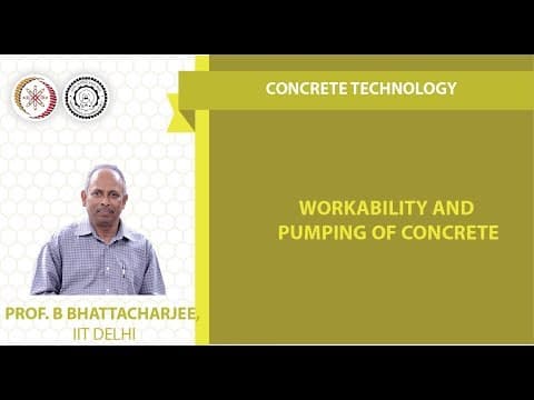 Workability and Pumping of Concrete thumbnail