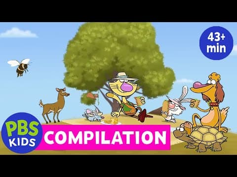 Nature Cat Compilation | Spend Earth Month Protecting Nature With Nature Cat 🌎 | PBS KIDS thumbnail