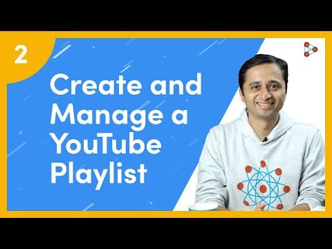 How to create and manage a YouTube Playlist | Curation of videos | Ep.02 | Don't Memorise thumbnail