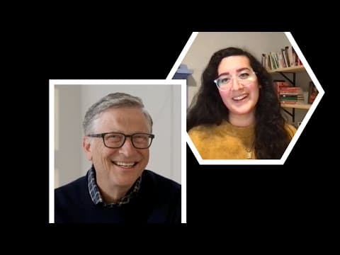 Ariel Bissett & Bill Gates l Toronto l How to Avoid a Climate Disaster Book Tour thumbnail