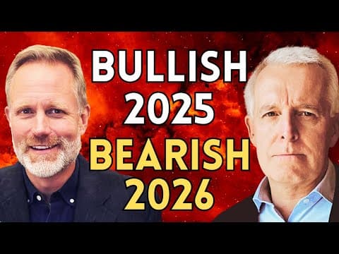 Bullish For Rest Of 2025, But Bearish For 2026 | Michael Howell thumbnail