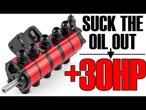Installing This Has No Drawbacks, Except for Your Wallet - Dry Sumps Are Awesome, Here's Why... thumbnail