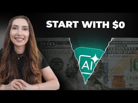 I Tried Launching an AI Business with $0 thumbnail