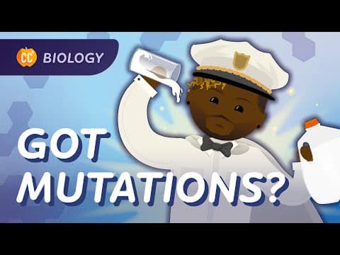 Genetic Mutations: Is Drinking Milk a Super Power?: Crash Course Biology #37 thumbnail