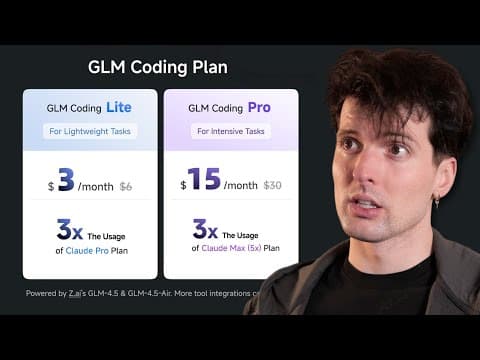 How to Cut Claude Code Costs With GLM 4.5 thumbnail