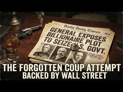 The Time Wall Street Tried to Overthrow the U.S. Government -How One General Stopped "Banker’s Army" thumbnail