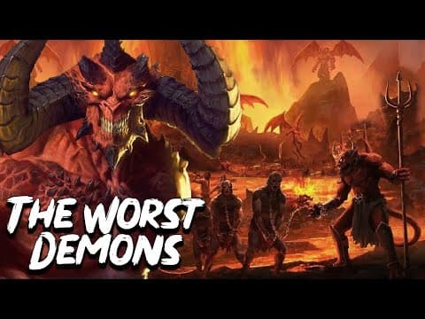 The Worst Demons of Judeo-Christian Culture - Angels and Demons - See U in History thumbnail