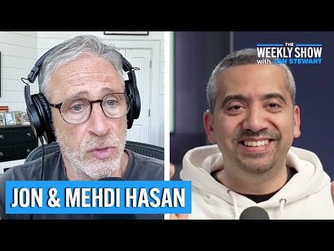 Mehdi Hasan on the Media, Democrats & The Crisis In Gaza | The Weekly Show thumbnail