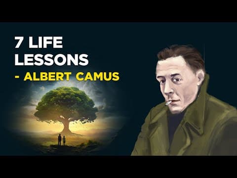 7 Life Lessons From Albert Camus (Philosophy of Absurdism) thumbnail