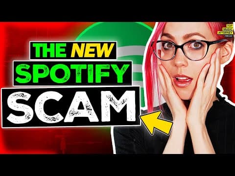 Spotify Exposed: Indie Artists UNDER ATTACK With HORRIBLE Scam thumbnail