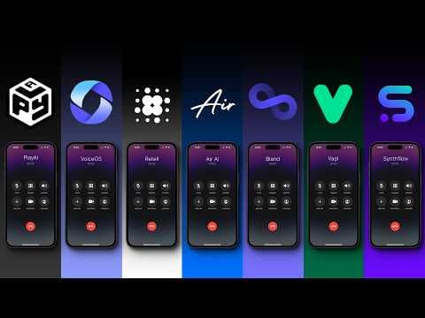 I Compared 7 AI Voice Agent Platforms thumbnail