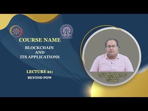Lecture 21: Beyond PoW​ thumbnail