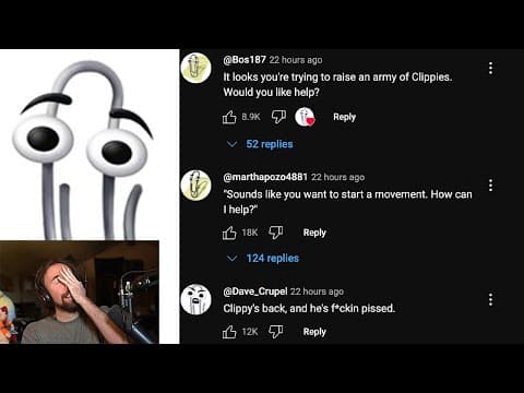 Why is everyone a clippy now?? thumbnail