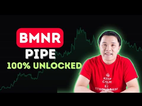 BMNR PIPE Investors 100% Unlocked: Corrected dates & Strategy ahead! thumbnail