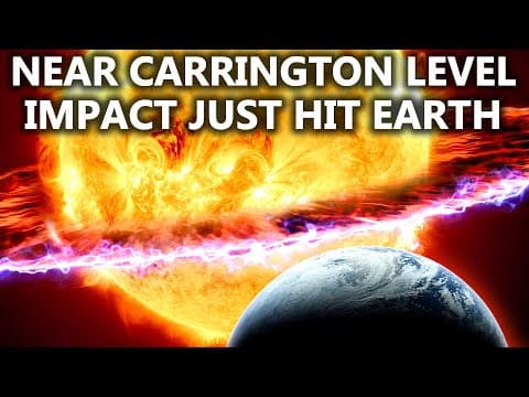 BREAKING 💥 We Haven't Seen A Solar Storm Like This in Decades... thumbnail