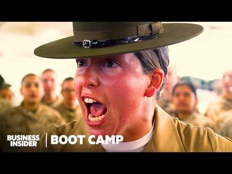 How Marine Recruits Survive Boot Camp In San Diego | Boot Camp | Business Insider thumbnail