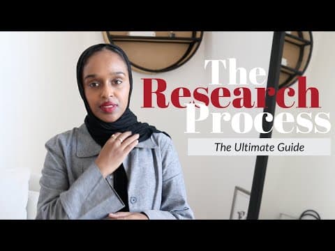 How to Navigate the Research Process from Start to Finish thumbnail