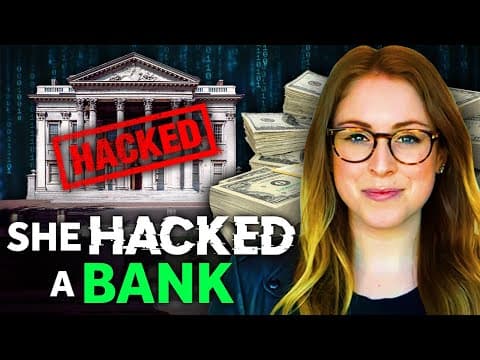 She hacked a billionaire, a bank and you could be next. Do this now to protect yourself! thumbnail