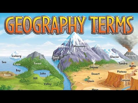 Important Geographical Terms Features Landforms Of Earth thumbnail