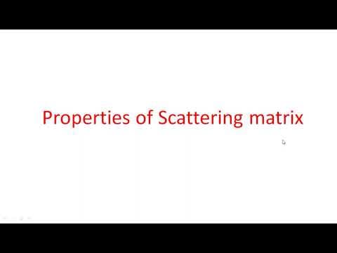 What Is the Scattering Matrix and Its Key Properties? thumbnail