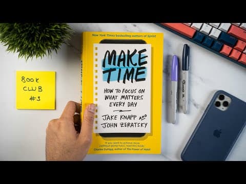 My Favourite Productivity Book of All Time thumbnail