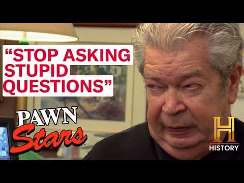 Pawn Stars: THE OLD MAN'S 8 LIFE LESSONS | History thumbnail