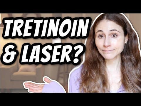 Can you get LASER HAIR REMOVAL ON TRETINOIN? | ANSWERING YOUR SKIN CARE QUESTIONS | Dr Dray thumbnail