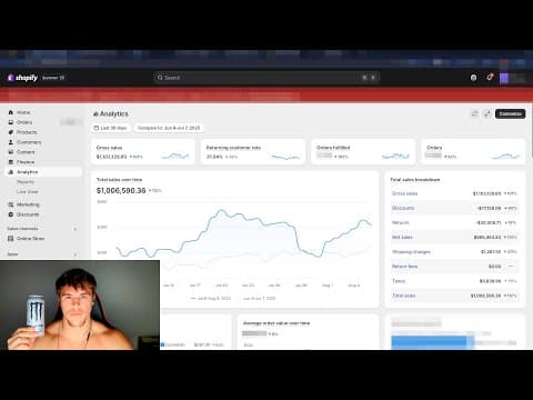 gimme a white monster & wifi and i’ll print $100k w/ branded dropshipping from scratch thumbnail
