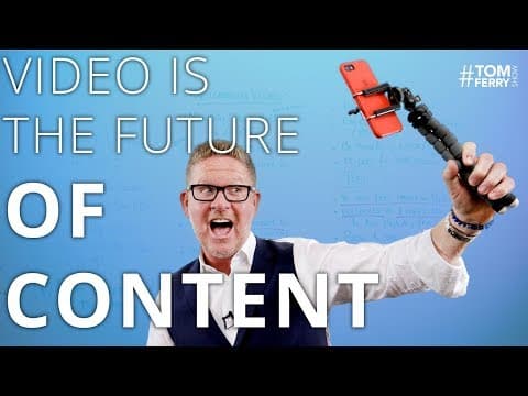 The Easy Guide to Real Estate Video Content Marketing | #TomFerryShow Episode 132 thumbnail