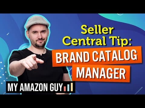 Seller Central Tips: Amazon Brand Catalog Manager - FOUND A HIJACKER! thumbnail