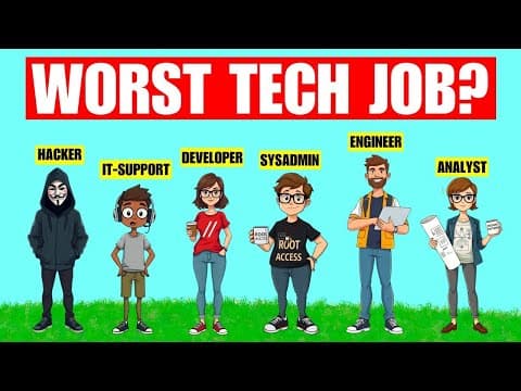Every Tech Job Explained in 10 minutes thumbnail