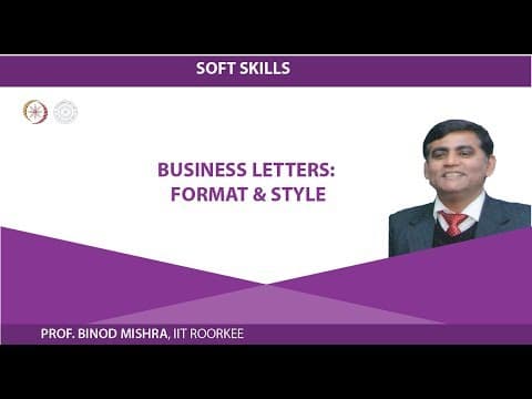 Business Letters: Format & Style thumbnail