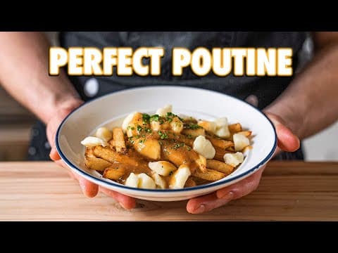 Cheesy Poutine With Homemade French Fries (2 Ways) thumbnail